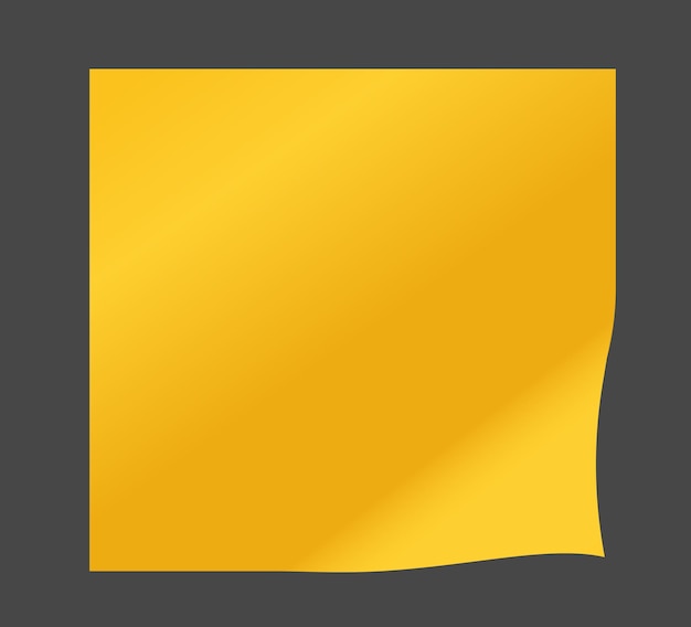 Yellow Paper curl background