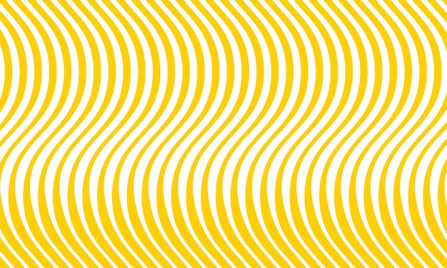 Yellow Wave Pattern Background