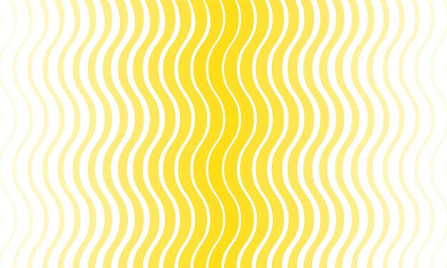 yellow waves on a white background