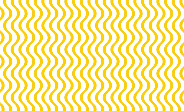 Yellow wavy stripes pattern