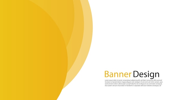 Yellow white modern abstract background design