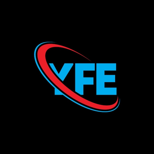 yfe logo yfe letter yfe letter logo design initials yfe logo linked with circle and uppercase monogram logo yfe typography for technology business and real estate brand