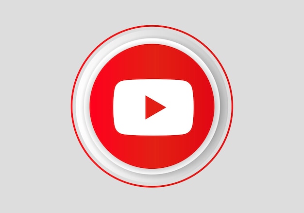 youtube logo vector is a stylized representation of the logo for the popular social media app