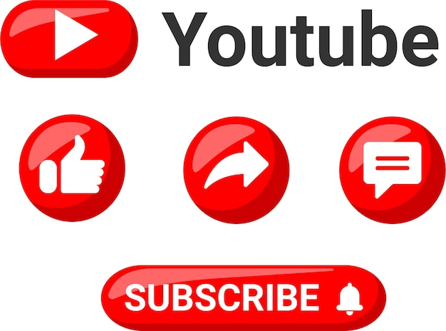 Youtube Social Media Buttons