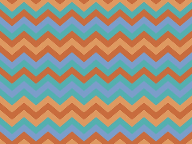Zig zag geometric vector seamless pattern Chevron futuristic en