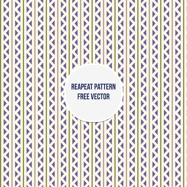 ZigZag lines and Triangles Pattern Free Vector