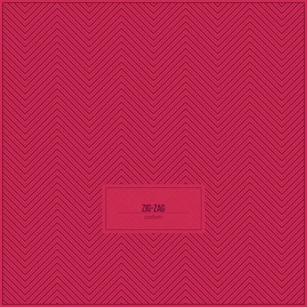 zigzag pattern with beautiful dominant red color