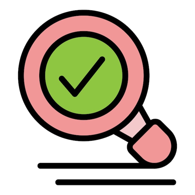 Zoom education icon Outline Zoom education vector icon for web design isolated on white background color flat