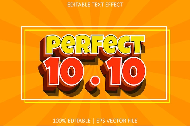 10.10 With Modern Style Editable Text Effect