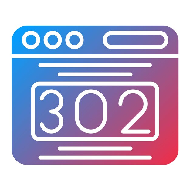 302 Redirect icon vector image Can be used for Internet Marketing
