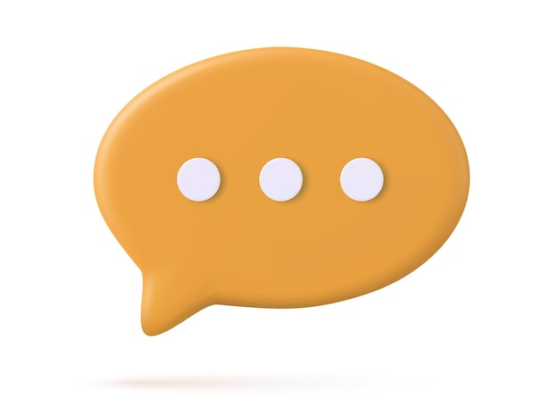 3D Chat-boble