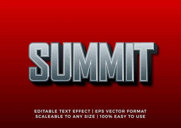 3d concrete stone gradient text effect
