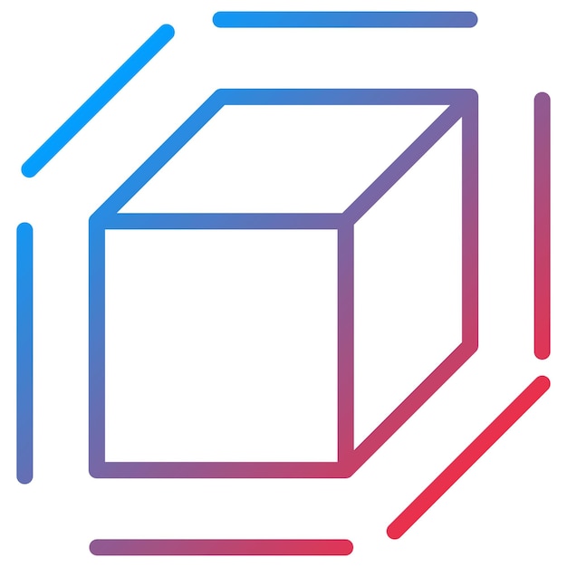 3D Modeling icon vector image Can be used for New Media