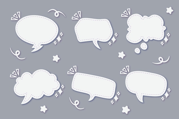 3D speech bubble pop art style comic cute pastel color