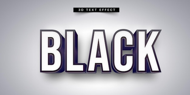 3D-teksteffekt mockup