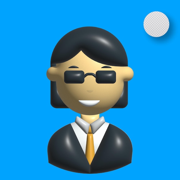 3d woman bodyguard