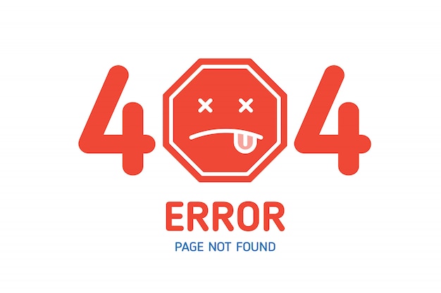 404  error page not found design template for website 