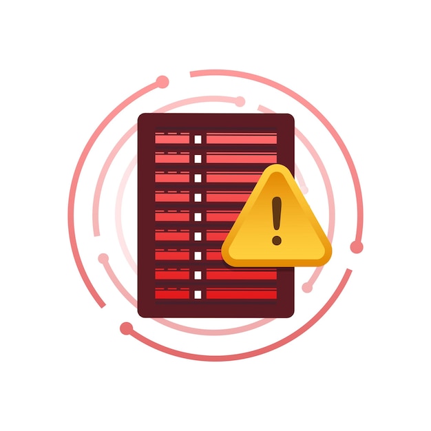 404 page not found website error icon vector stock illustration