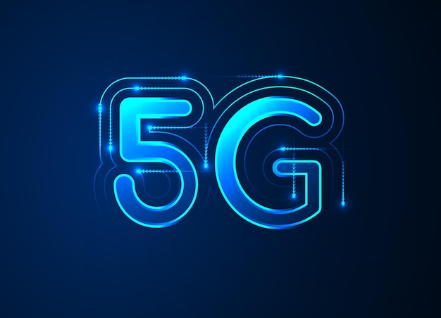 5g network wireless internet highspeed mobile internet wifi connection hitech digital technology concept