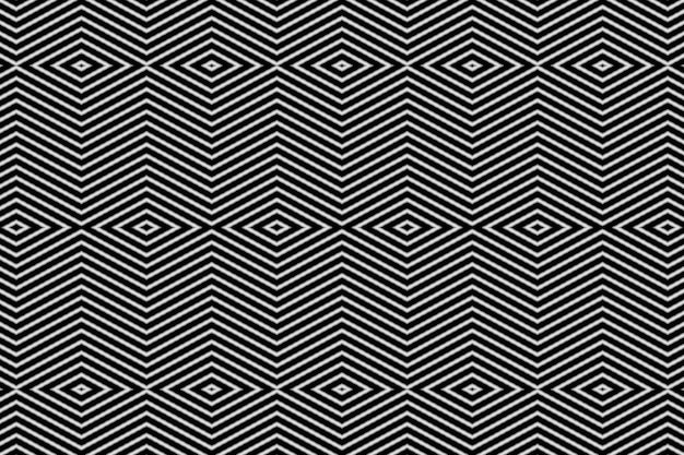 a black and white geometric pattern with the lines