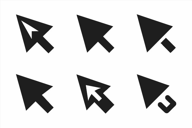 a black arrow pointing to the right and the right arrow pointing up