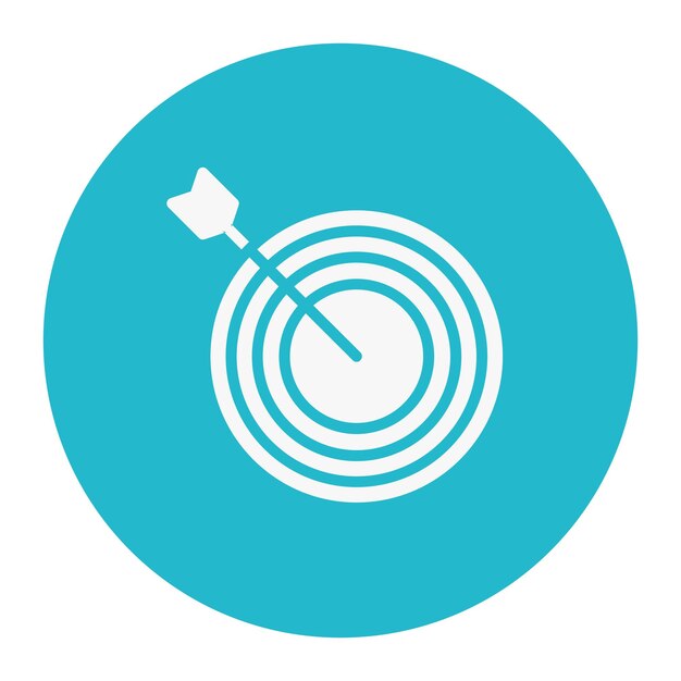 a blue circle with a white background with a blue circle around the center