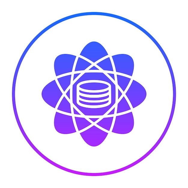 a circle with a spiral on it and a circle with a blue circle around it