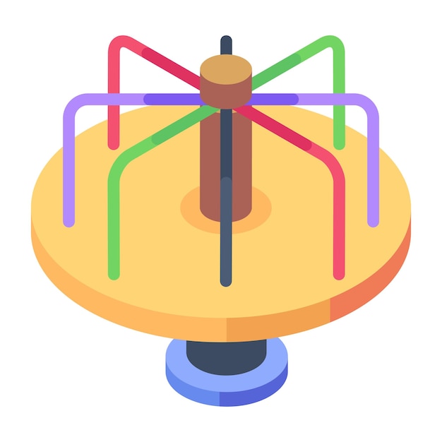 a colorful object with a rainbow colored ribbon on it