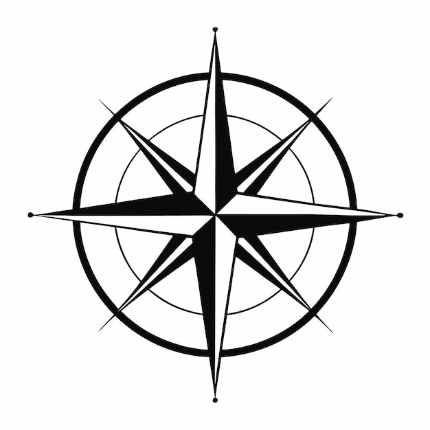 a compass with a star on it that says quot star quot