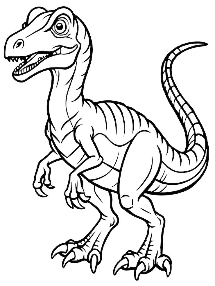 a drawing of a dinosaur with a black outline and the word dinosaur on it