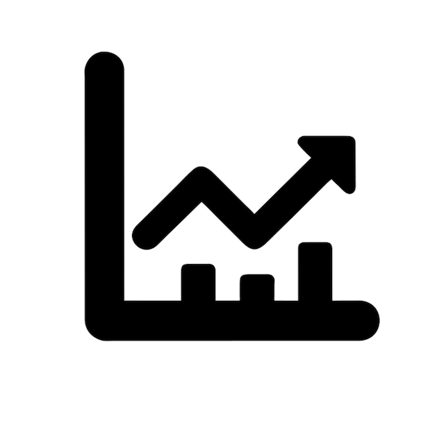 a graph that is on a white background