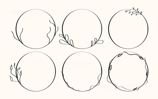 a line drawing of circles with the words  the one in the middle