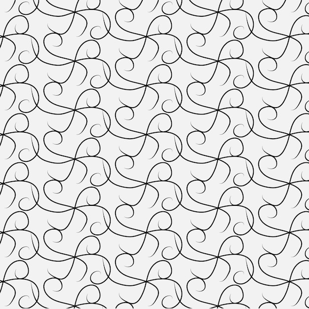a pattern of wavy lines on a white background