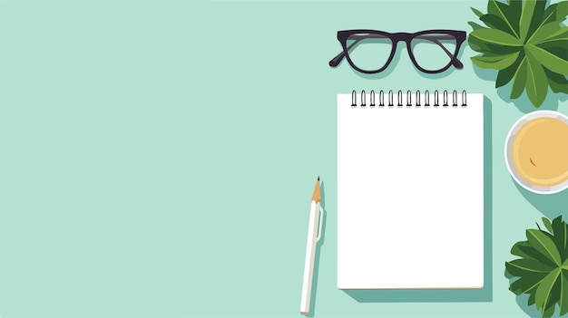 a pencil and a pencil on a green background