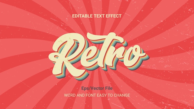 A red and pink retro text effect with a red background