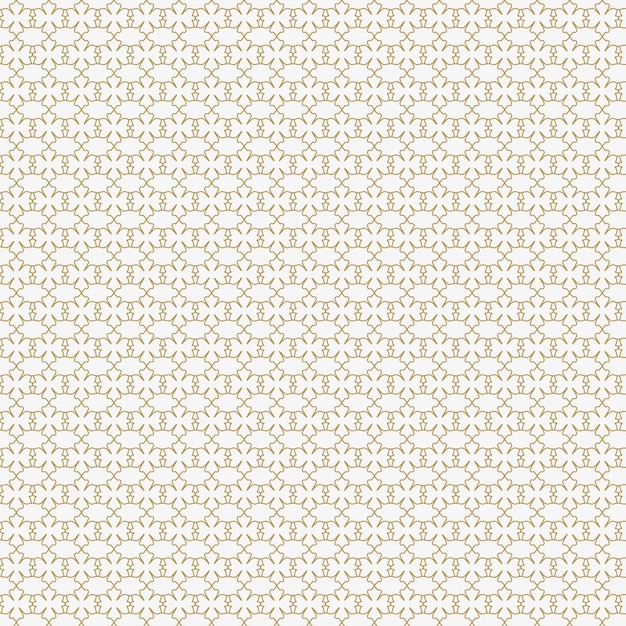 a seamless pattern of gold flowers on a white background