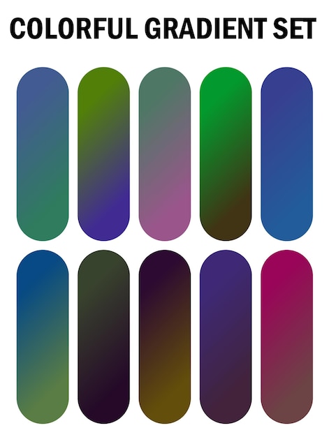 a series of multicolored windows with different colors