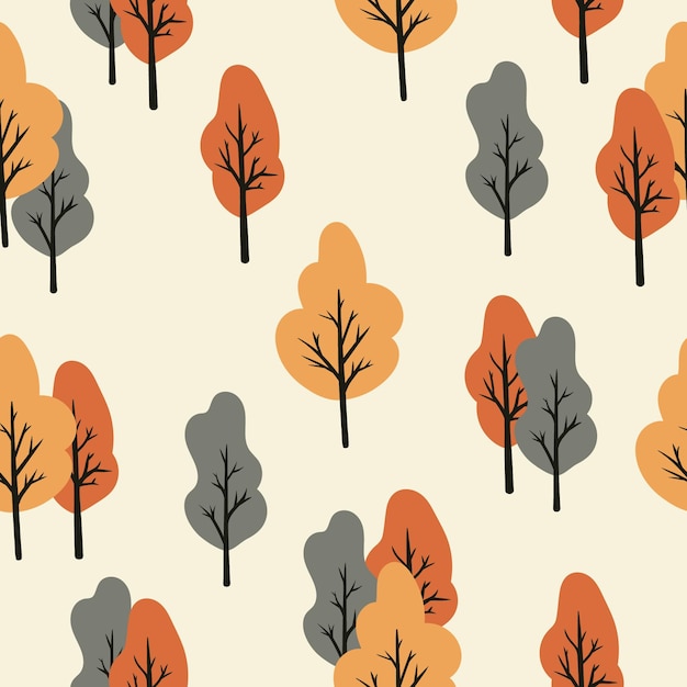 a tree with autumn leaves on it