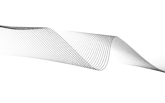 a white background with black lines and dots that are moving in different directions.