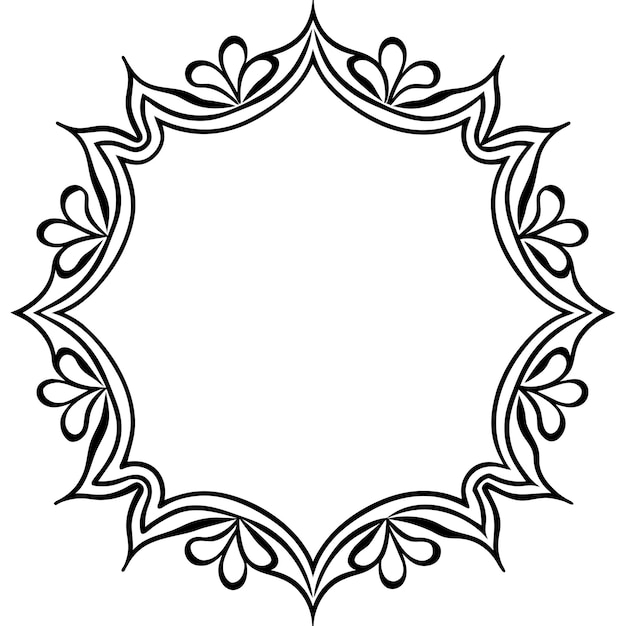 a white picture with a black border and a white background