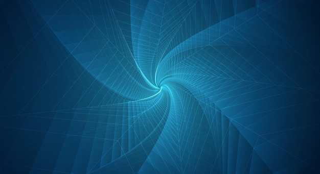 Abstract 3d vector background. space flashes, tunnel and whirlwinds.