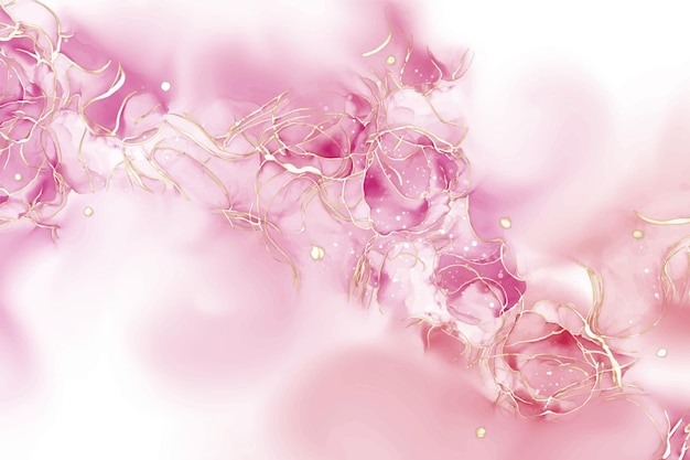 Abstract alcohol ink texture marble style background