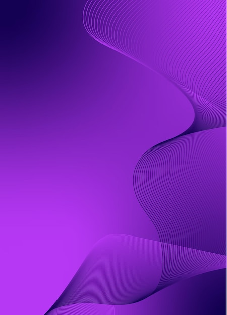 Abstract background dynamic waves wedding Futuristic backdrop wavy lines Premium gradient banner
