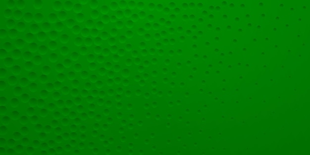 Abstract background in green colors with many concave small circles