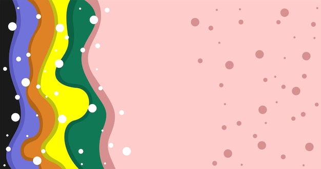 abstract background vector with color effect