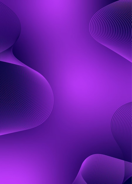Abstract background vector with dynamic waves network or wavy lines Premium stripe texture banner