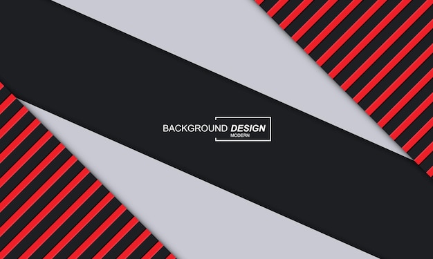 Abstract background white and black with red lines