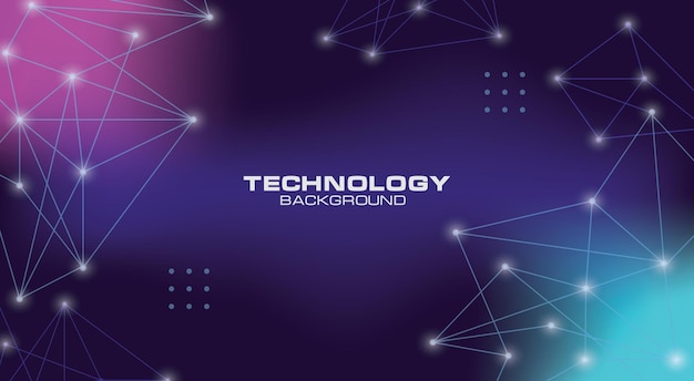 Abstract background with a gradient depicting network technology
