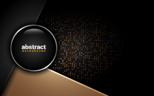 abstract background with dark color scheme: overlap layer style