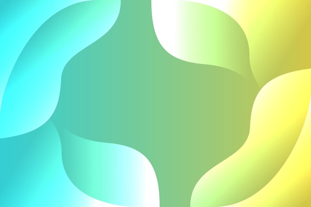 Abstract Background with Lime and Blue Gradient Color